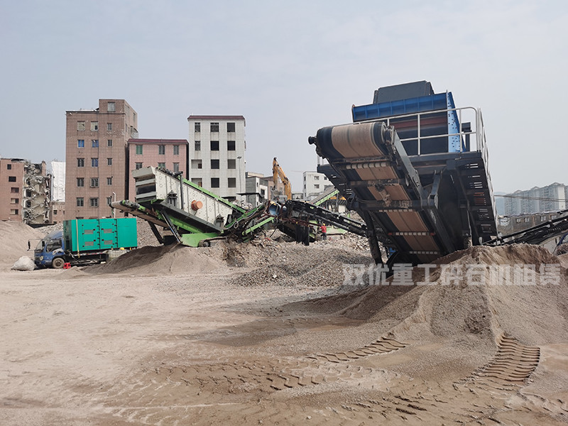 海南流动石子机200吨 生产高标砂 石子场设备